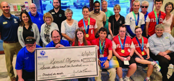 Pasco Tax Collector raises money for Special Olympics group picture