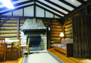 Log cabin Civilian Conservation Corp
